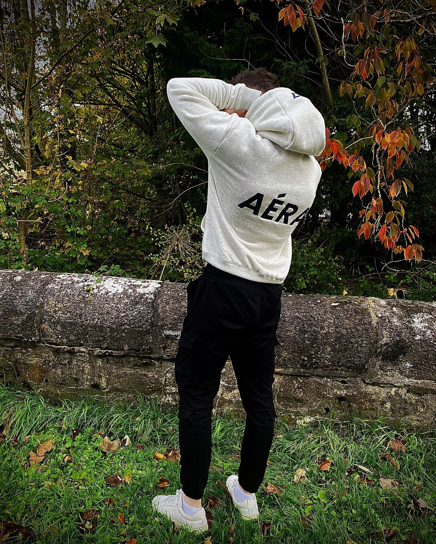 AÉRA Hoodie - Grey Marl